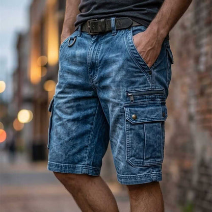 Foxcroft Liam Denim Shorts