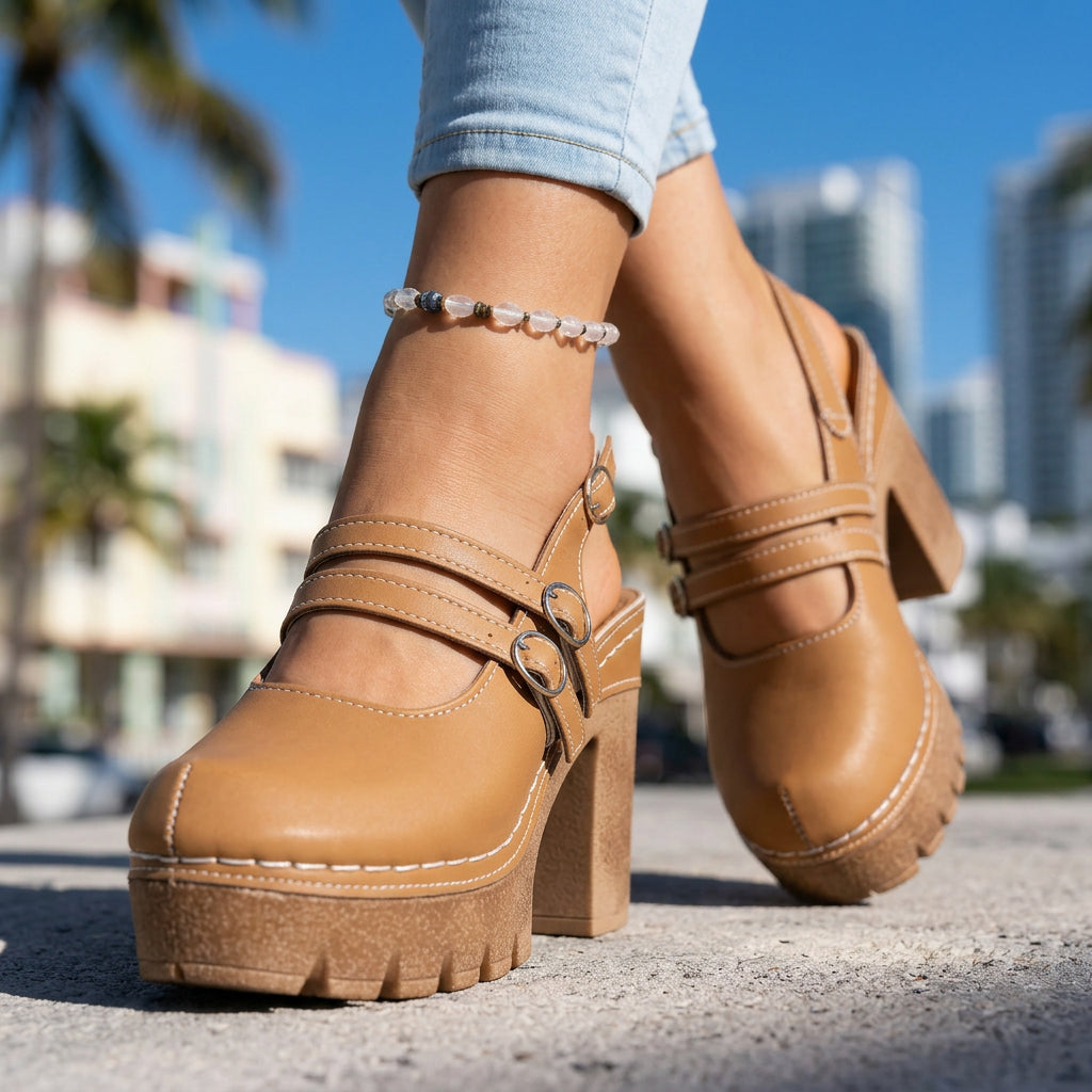 Delilah Slingback Heels