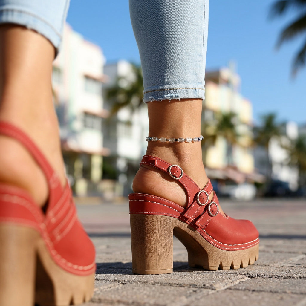 Delilah Slingback Heels