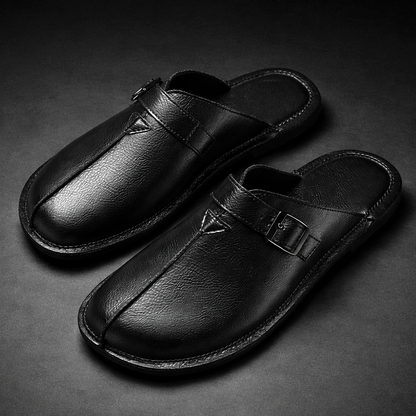 Riccardo Leather Mules