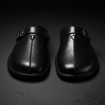 Riccardo Leather Mules