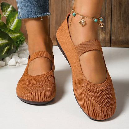 Valerie - Breathable Knit Ballet Flats