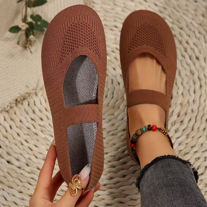Valerie - Breathable Knit Ballet Flats